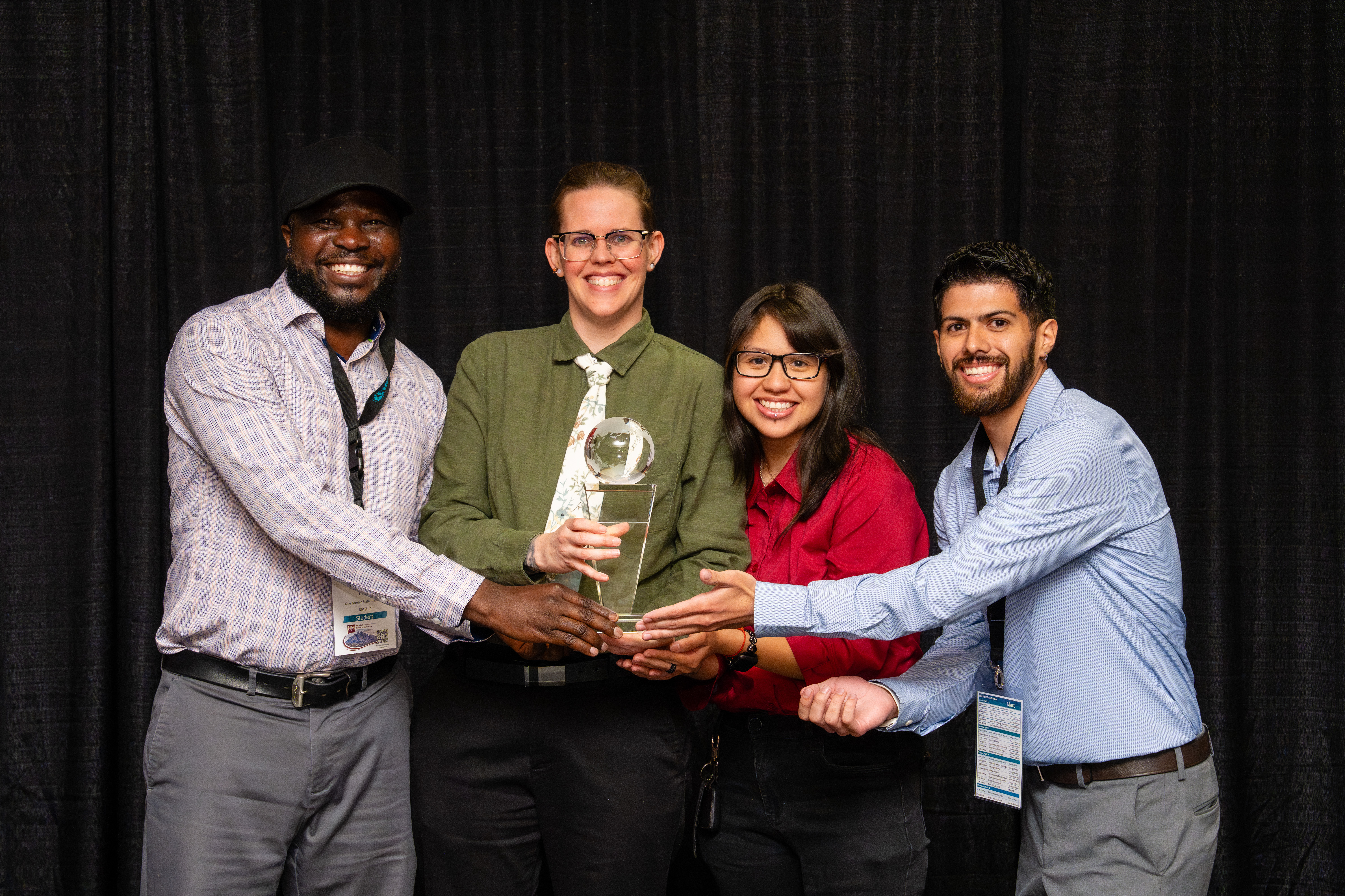New Mexico State University 4 - Lunar Container, Bench-Scale 1st Place - NMSGC Extreme Environments Award